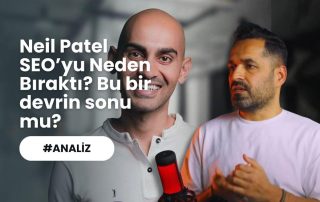 Neil Patel SEO'yu Neden Bıraktı?