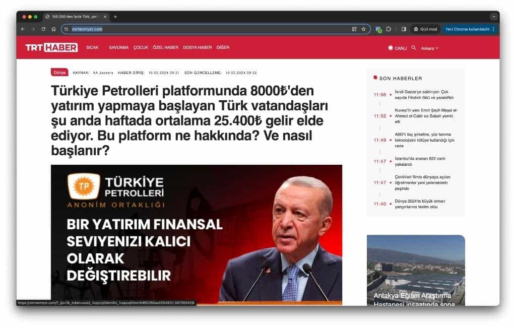 Yapay Zeka Dolandırıcılığı: Sosyal kanıt, RTE